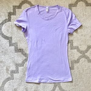 American Apparel Classic Lavender Tee
